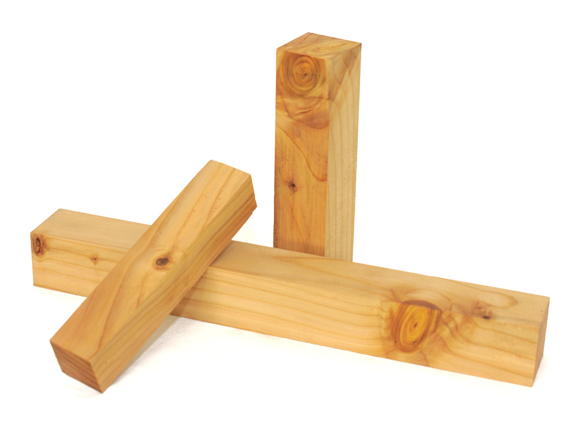 Zeder Kantel 30x30x300 Holz Authentisch